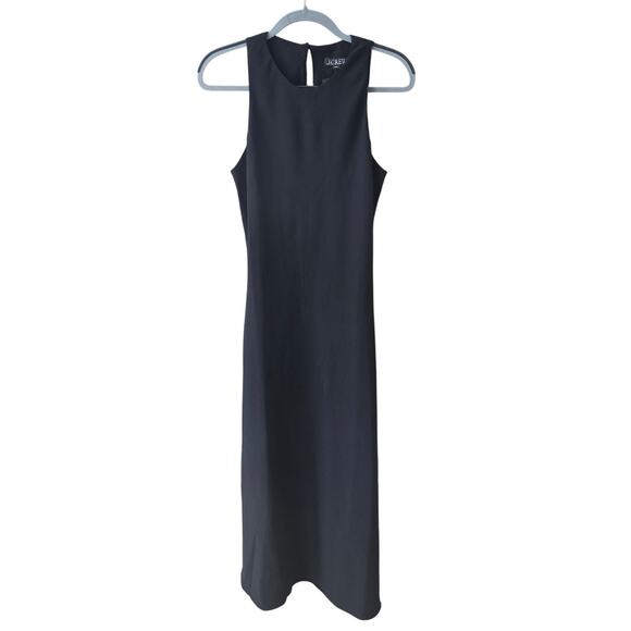 J. Crew Long A-line Dress in Drapey Crepe Size 6 NWT - Picture 2 of 7
